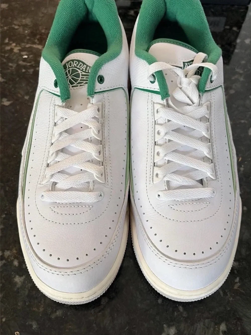 Nike Air Jordan 2/3 White Pine Green Men’s Size 9.5 NEW